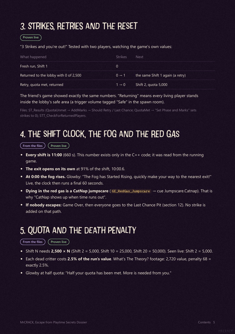 Page 5 of the Dossier: The shift, by the numbers